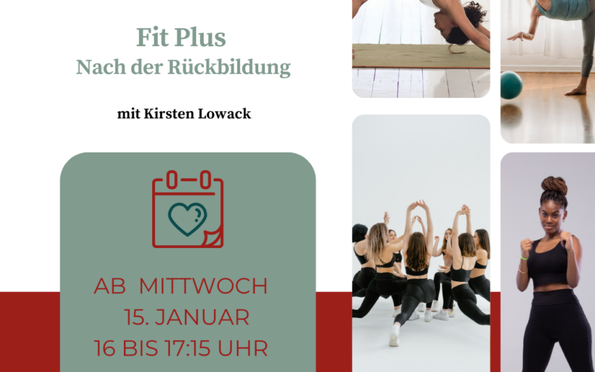 Ankündigung Kurs Fit Plus